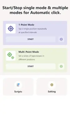 Auto clicker for gaming android App screenshot 6